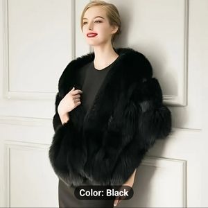 Ladies Faux Capes One Size